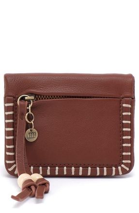 Hobo Mini Lumen Leather Bifold Wallet in Cocoa Bean at Nordstrom