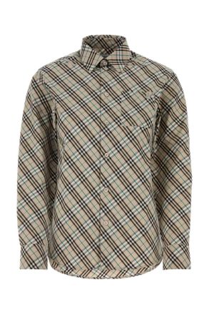 Burberry Embroidered Poplin Shirt