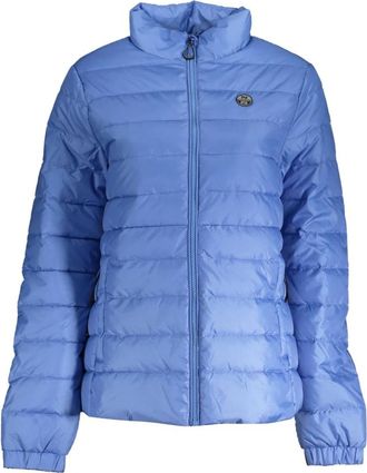 North Sails Blauwe jas met lange mouwen en zakken - Dames - Winterjassen - Blauw - S - Jassen