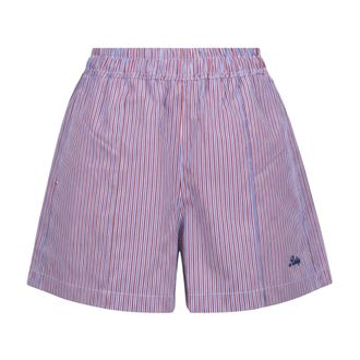 Autry Casual Shorts, female, Multicolor, Size: M Striped Cotton Shorts