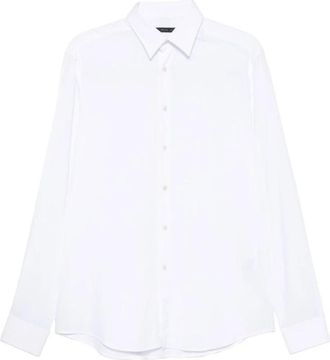 low brand Lange Mouwen Shirt - Heren - Zakelijke Overhemden - Wit - 2XL - Overhemden