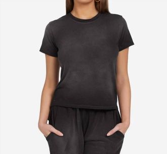 Michael Lauren Womens Darth Fitted Tee In Black