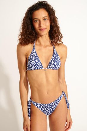 Banana Moon Triangel-Bikini BANANA MOON Banana Moon Bikini-Top YERO-ISSKIBA, Damen, Gr. XL, N-Gr, blau, Obermaterial: 80% Polyamid PA. 20% Elasthan EL., Bikini-Se