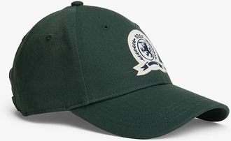 Tommy Hilfiger Mens Laurel Leaf Logo Baseball Cap - Green