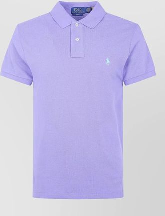 Polo Ralph Lauren knit polo shirt featuring short sleeves