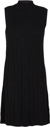 8 by YOOX MERINO WOOL TURTLENECK SHORT DRESS