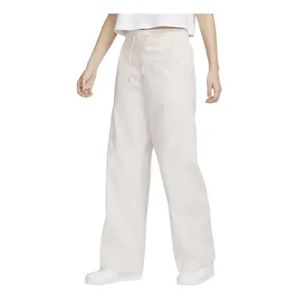 Nike (WMNS) Nike Sportswear Essentials Woven High-Rise Pants Beige FB8285-104