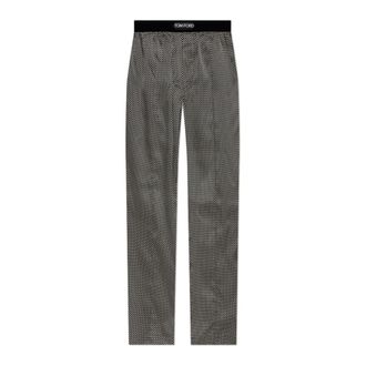 Tom Ford Nachtkleding, Heren, Zwart, XL, Pyjamabroek