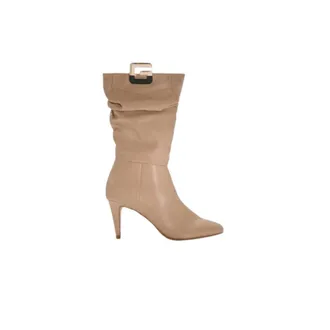 Ga&euml;lle Paris Gaelle Boot - Dames - Schoenen - Beige - Maat: 41 EU Leer