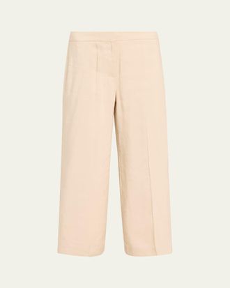 Kobi Halperin Brent Cropped Straight-Leg Pants