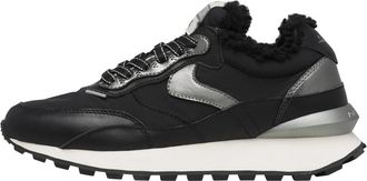 Voile Blanche Qwark Hype Fur - Dames - Sneakers - Zwart - 38 EU - Wol - Schoenen