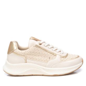 Xti Womens Trainer Sneakers In Beige