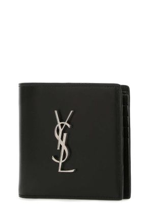 Saint Laurent 4532760sx0e 1000 Calf Skin Portafogli Wallet