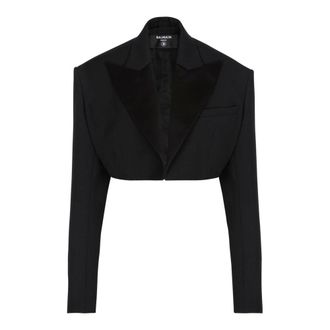 Balmain Mujer, Chaquetas, Negro, Talla: XS