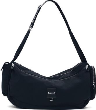Desigual Large Nylon Duffle Bag in Black at Nordstrom