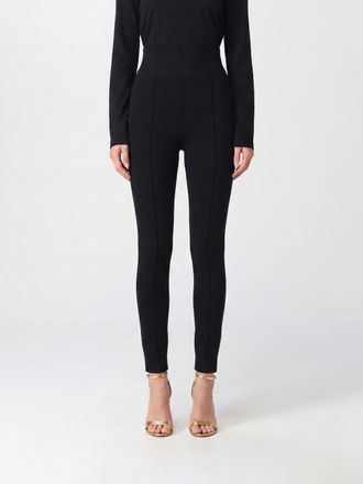 Chlo&eacute; High-Waisted Skinny-Fit Knitted Leggings in Viscose Blend