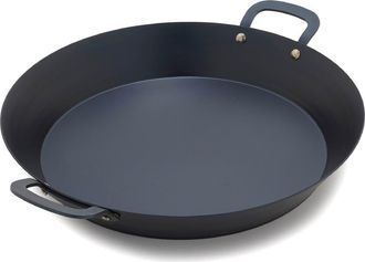 GreenPan x Bobby Flay 15 Carbon Steel Paella Pan in Black at Nordstrom
