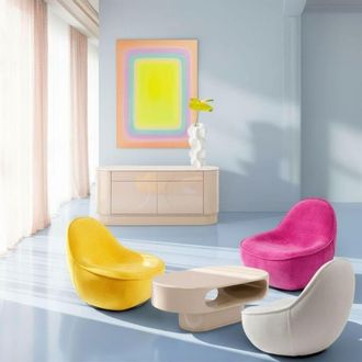 Kare Design Mesa de centro de MDF color topo 60x100 cm