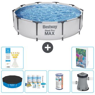Bestway Piscina Bestway Steel Pro Max Redonda - 305x76 Cm - 7-piezas S34
