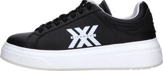 John Richmond Sneakers - Heren - Sneakers - Zwart - 45 EU - Leer - Schoenen