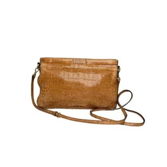 Miu Miu Pre-owned Cross Body Bags, female, Orange, Size: ONE SIZE Pre-owned Leather Shoulder Bag