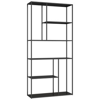 Happy Garden Estanter&iacute;a De Metal 189cm Negra Laureen
