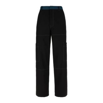 Off-white Broeken, Heren, Zwart, M, Katoen, Stijlvolle Broek