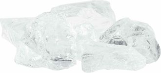 vidaXL Piedras De Jard&iacute;n Blanco 12 Cm Cristal Vidaxl