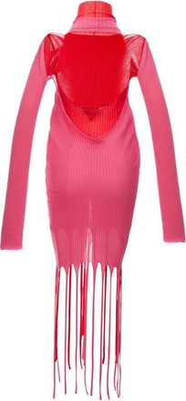 Bottega Veneta Womens Pink Cotton Casual Dress