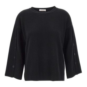 KANGRA Dames, Truien, Zwart, Maat: M Wol