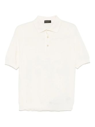 Dell'Oglio Polo in maglia - Bianco