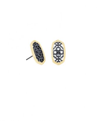 Kendra Scott Womens Ellie Earrings In Grey Mix