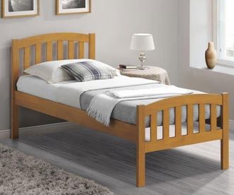 Bedmaster Lyon Oak Wooden Bed