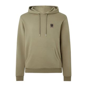 Belstaff Hoodies, male, Green, Size: S Hoodies