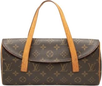 Louis Vuitton Pre-owned Sonatine - Dames - Vintage Handtas - Bruin - ONE Size - Leer - Vintage
