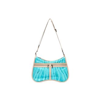 Roberto Cavalli Cross Body Bags, female, Blue, Size: ONE SIZE Torino Bag With Print