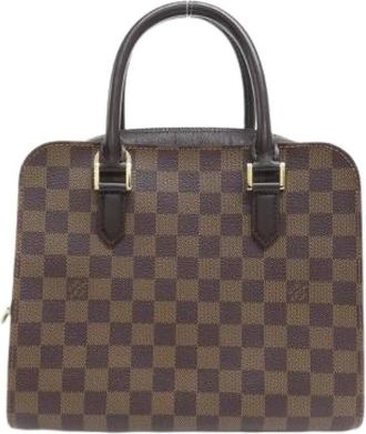 Louis Vuitton Pre-owned Handbags, female, Brown, Size: ONE SIZE Pre-owned Vintage Canvas Handbag
