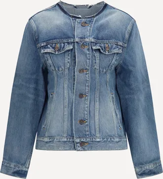 Balenciaga Hourglass denim Jacket Female 36