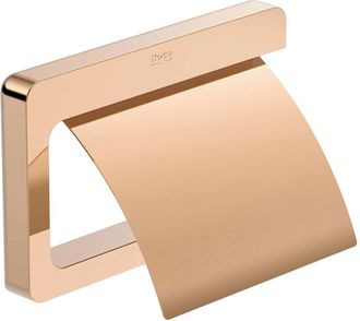 Roca Roca - Portarrollos Con Tapa Tempo Color: Oro Rosado