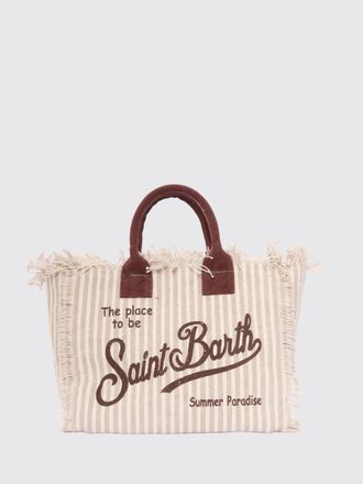 MC2 Saint Barth Borsa Colette in canvas di cotone con logo