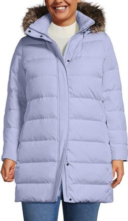 Lands End Down Winter Coat in Faint Lavender at Nordstrom, Size 3X