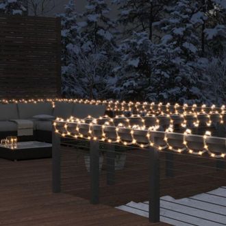 vidaXL Vidaxl Tira De Luces Con 240 Led Blanco C&aacute;lido Pvc 10 M