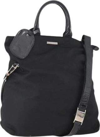 Gucci Pre-owned Handbags, female, Black, Size: ONE SIZE Pre-owned Vintage Hand Bag