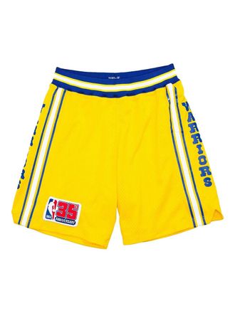 Mitchell & Ness Golden State Warriors 1980-81 Authentic shorts - Yellow