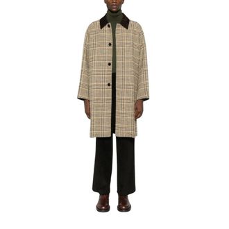 Amaranto Single-Breasted Coats, male, Beige, L, Giacconi Coat