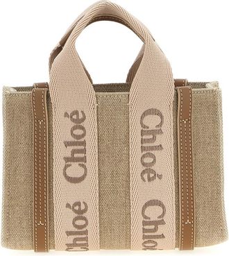 Chlo&eacute; Natural Woody Mini Handbag