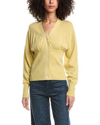 3.1 Phillip Lim Ruffle Seamed Wool-Blend Cardigan