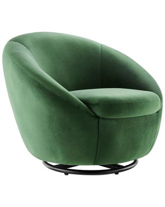 ModWay Buttercup Performance Velvet Swivel Chair