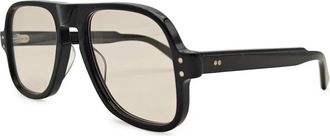 JULIUS TART OPTICAL Dart Zonnebril - Dames - Zonnebrillen - Zwart - ONE Size - Accessoires