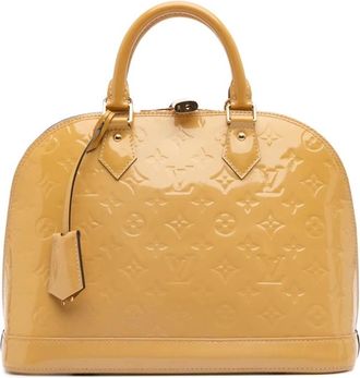 Louis Vuitton Pre-owned Handbags, female, Brown, Size: ONE SIZE Pre-owned Dome Satchel Handbag